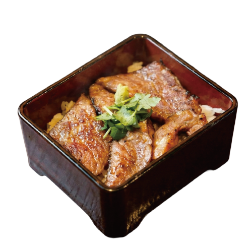 Halal Omi Wagyu Seared Loin Rice Box